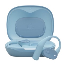 JBL Sense Lite Open Ear Bluetooth Handsfree Ακουστικά με Αντοχή στον Ιδρώτα και Θήκη Φόρτισης Μπλε