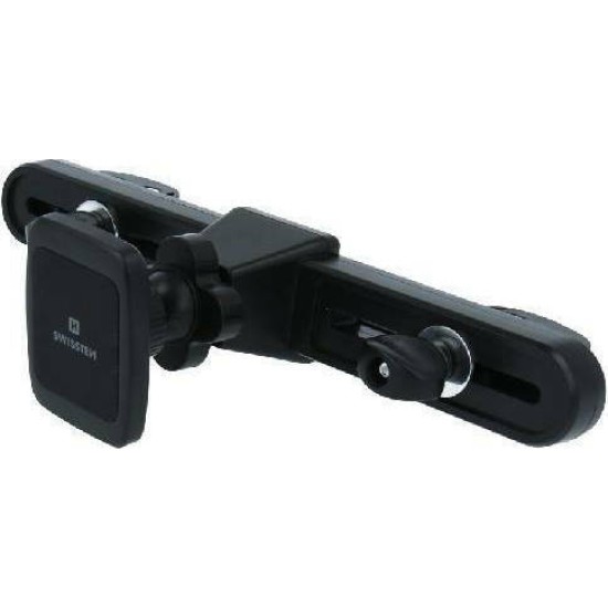 Swissten S-GRIP M5-OP Βάση Κινητού & Tablet Αυτοκινήτου με Ρυθμιζόμενα Άγκιστρα Μαύρη 65010503