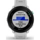 Garmin Forerunner 55 42mm Αδιάβροχο Smartwatch με Παλμογράφο (White)
