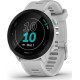 Garmin Forerunner 55 42mm Αδιάβροχο Smartwatch με Παλμογράφο (White)