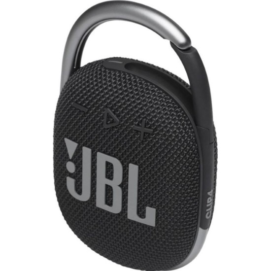 JBL Clip 4 Αδιάβροχο Ηχείο Bluetooth 5W με Διάρκεια Μπαταρίας έως 10 ώρες Μαύρο