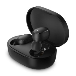 Xiaomi Redmi Buds Essential Bluetooth Handsfree Ακουστικά με Αντοχή στον Ιδρώτα και Θήκη Φόρτισης Μαύρα