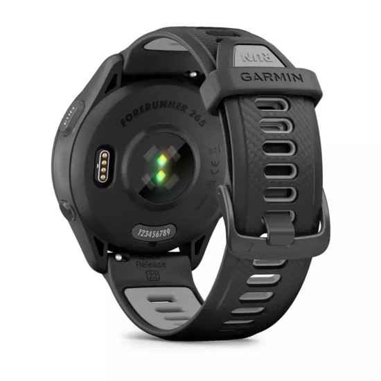 Garmin Forerunner 265 46mm Αδιάβροχο Smartwatch με Παλμογράφο (Black/Powder Gray) Garmin Forerunner 265 46mm Αδιάβροχο Smartwatch με Παλμογράφο (Black/Powder Gray)