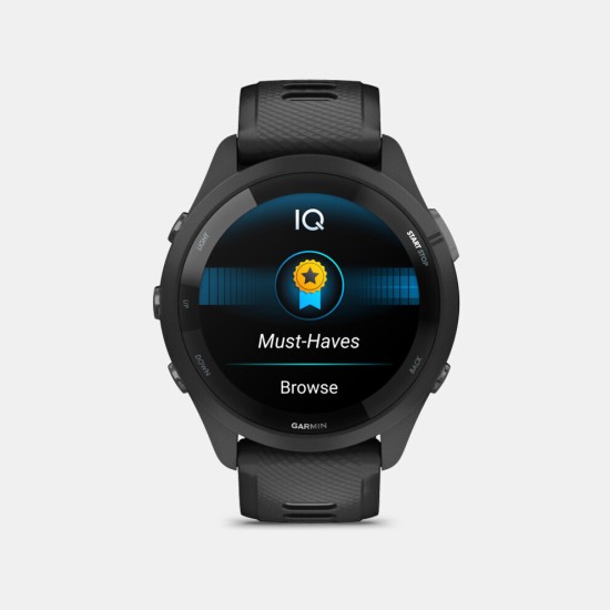 Garmin Forerunner 265 46mm Αδιάβροχο Smartwatch με Παλμογράφο (Black/Powder Gray) Garmin Forerunner 265 46mm Αδιάβροχο Smartwatch με Παλμογράφο (Black/Powder Gray)