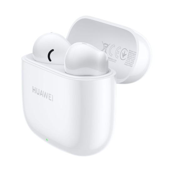 Huawei FreeBuds SE 2 Bluetooth Handsfree Ακουστικά με Αντοχή στον Ιδρώτα και Θήκη Φόρτισης Ceramic White