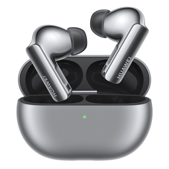 Huawei Freebuds Pro 3 Bluetooth Handsfree Ακουστικά με Αντοχή στον Ιδρώτα και Θήκη Φόρτισης Silver Frost