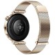 Huawei Watch GT 5 41mm Αδιάβροχο με Παλμογράφο (Gold Milanese Strap)