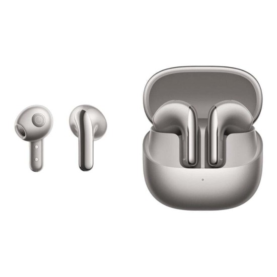 Xiaomi Buds 5 Bluetooth Handsfree Ακουστικά με Αντοχή στον Ιδρώτα και Θήκη Φόρτισης Titan Gray