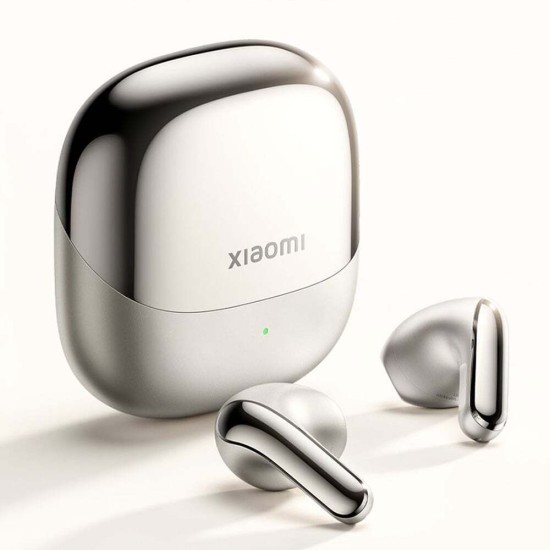 Xiaomi Buds 5 Bluetooth Handsfree Ακουστικά με Αντοχή στον Ιδρώτα και Θήκη Φόρτισης Titan Gray