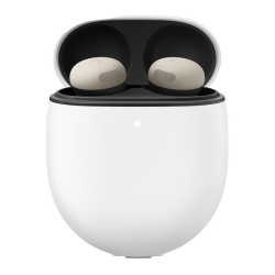 Google Pixel Buds Pro 2 Bluetooth Handsfree Ακουστικά με Αντοχή στον Ιδρώτα και Θήκη Φόρτισης Porcelain
