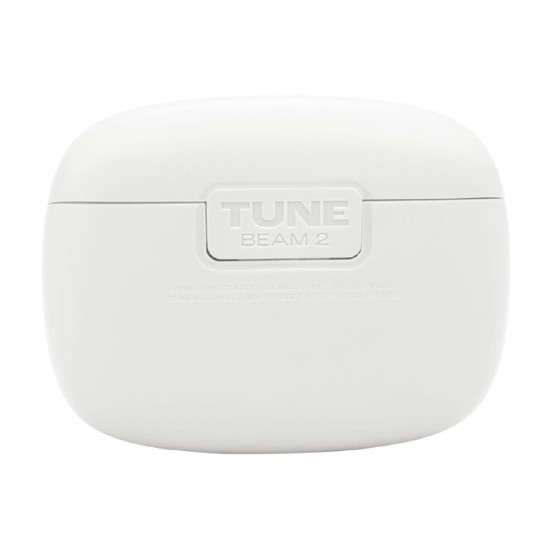 JBL Tune Beam 2 In-ear Bluetooth Handsfree Ακουστικά με Αντοχή στον Ιδρώτα και Θήκη Φόρτισης Λευκά