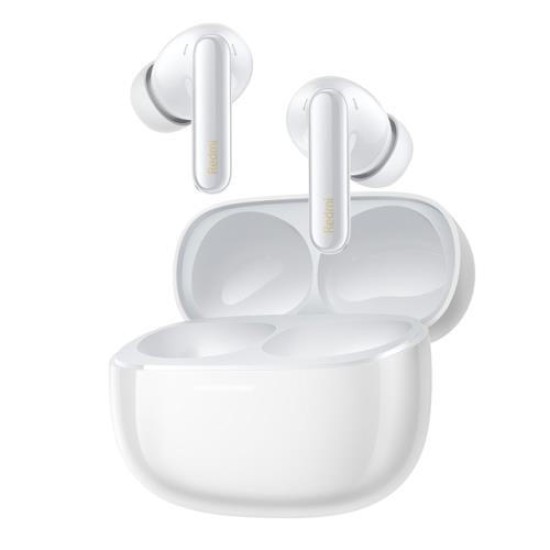 Xiaomi Redmi Buds 6 Pro Bluetooth Handsfree Ακουστικά με Αντοχή στον Ιδρώτα και Θήκη Φόρτισης Glacier White