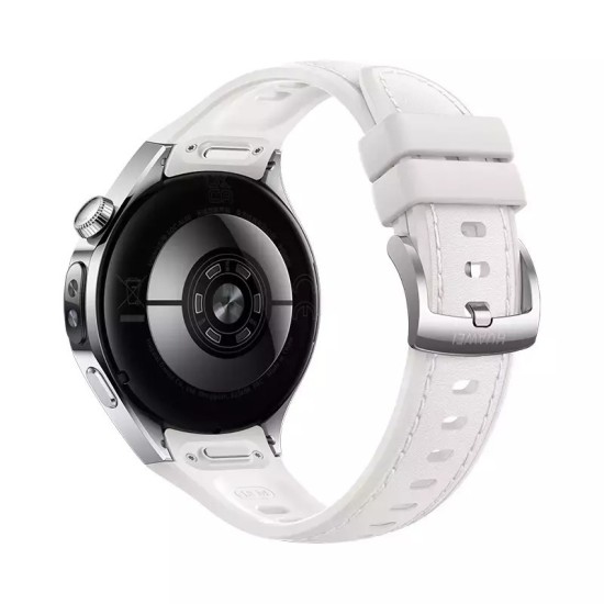 Huawei Watch 5 Stainless Steel 42mm Αδιάβροχο με eSIM και Παλμογράφο (Λευκό) Huawei Watch 5 Stainless Steel 42mm Αδιάβροχο με eSIM και Παλμογράφο (Λευκό)