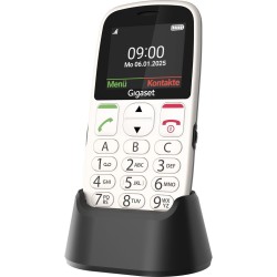 Gigaset GL395 Dual SIM Κινητό με Μεγάλα Κουμπιά Λευκό Gigaset GL395 Dual SIM Κινητό με Μεγάλα Κουμπιά Λευκό
