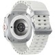 Samsung Galaxy Watch Ultra (2025) Titanium 47mm Αδιάβροχο με eSIM και Παλμογράφο (Λευκό)