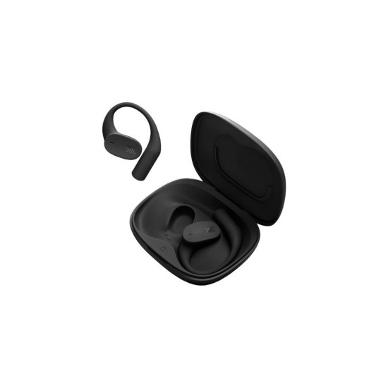 JBL Sense Lite Open Ear Bluetooth Handsfree Ακουστικά με Αντοχή στον Ιδρώτα και Θήκη Φόρτισης Μαύρα