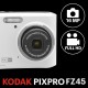 Kodak PIXPRO FZ45 Friendly Compact Φωτογραφική Μηχανή 16MP Οπτικού Ζουμ 4x με Οθόνη 2.7