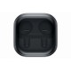Samsung Galaxy Buds4 Bluetooth Handsfree Ακουστικά με Αντοχή στον Ιδρώτα και Θήκη Φόρτισης Μαύρα