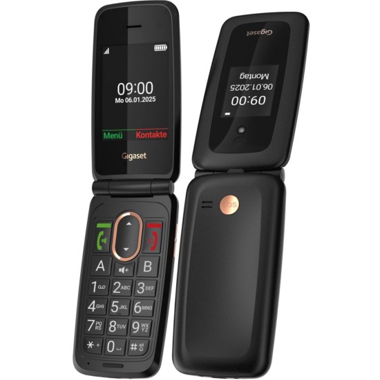 Gigaset GL795 Dual SIM Κινητό με Μεγάλα Κουμπιά Γκρι Gigaset GL795 Dual SIM Κινητό με Μεγάλα Κουμπιά Γκρι