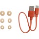 JBL Wave Buds Bluetooth Handsfree Ακουστικά με Αντοχή στον Ιδρώτα και Θήκη Φόρτισης Beige