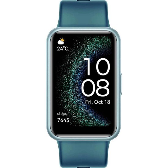 Huawei Watch Fit Special Edition 46mm με Παλμογράφο (Forest Green)