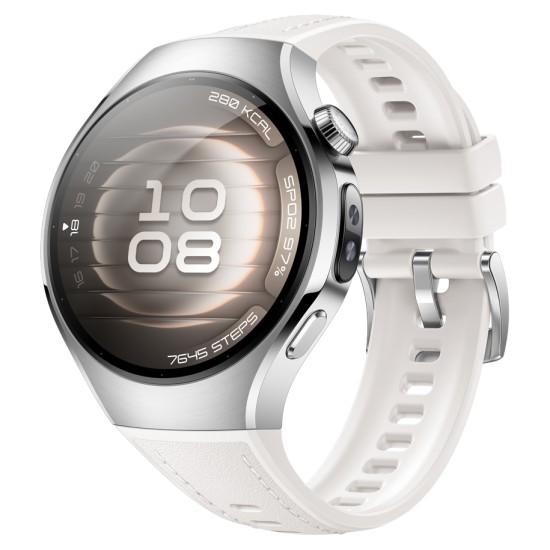 Huawei Watch 5 Stainless Steel 42mm Αδιάβροχο με eSIM και Παλμογράφο (Λευκό) Huawei Watch 5 Stainless Steel 42mm Αδιάβροχο με eSIM και Παλμογράφο (Λευκό)