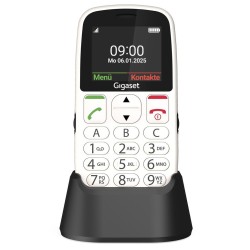Gigaset GL395 Dual SIM Κινητό με Μεγάλα Κουμπιά Λευκό