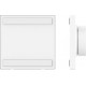 Yeelight Επιτοίχιος Διακόπτης Dimmer με Πλαίσιο LED Περιστροφικός σε Λευκό Χρώμα YLKG07YL