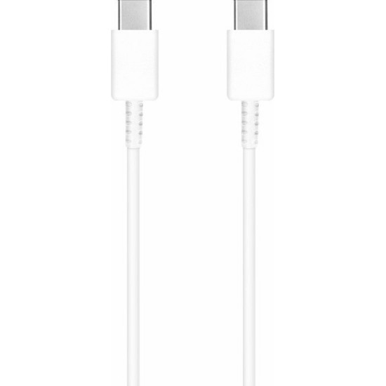 Samsung Regular USB 2.0 Cable USB-C male - USB-C male Λευκό 1m (EP-DA705BWE)
