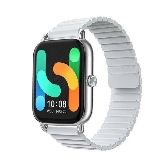 Haylou RS4 Plus Smartwatch με Παλμογράφο (Silver)