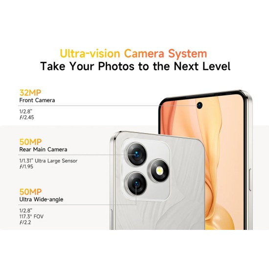 Ulefone Note 18 Ultra 5G Dual SIM (6GB/256GB) Lustrous Black Ulefone Note 18 Ultra 5G Dual SIM (6GB/256GB) Lustrous Black