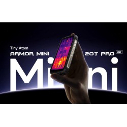 Ulefone Armor Mini 20T Pro 5G Dual SIM (8/256GB) Ανθεκτικό Smartphone Frost Black