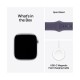 Apple Watch Series 11 Cellular Aluminium 46mm Αδιάβροχο με eSIM και Παλμογράφο (Silver Aluminium Case with Purple Fog Sport Band - S/M)