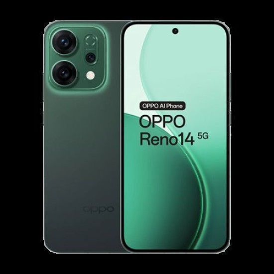 Oppo Reno14 5G Dual SIM (12/256GB) Luminous Green Oppo Reno14 5G Dual SIM (12/256GB) Luminous Green