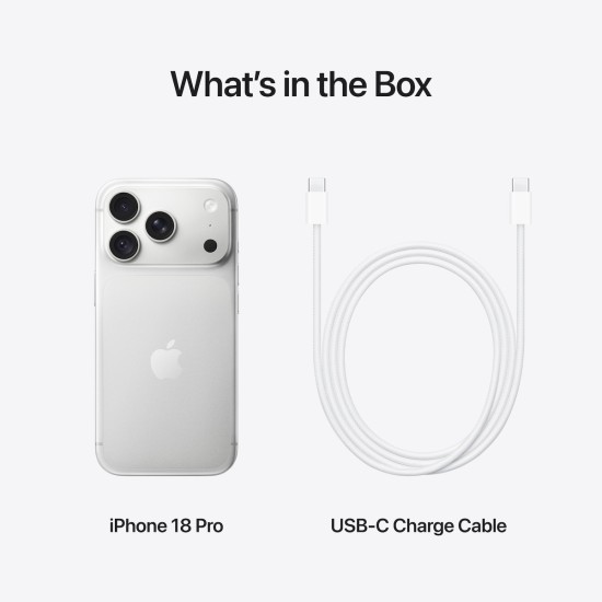 Apple iPhone 18 Pro (12/2TB) Silver