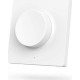 Yeelight Επιτοίχιος Διακόπτης Dimmer με Πλαίσιο LED Περιστροφικός σε Λευκό Χρώμα YLKG07YL