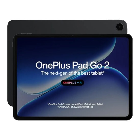 OnePlus Pad Go 2 12.1" Tablet (8GB/128GB) Shadow Black