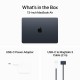 Apple MacBook Air 13" (2024) 13.6" Retina Display (M3-8-core/8GB/256GB SSD) Midnight (GR Keyboard) Apple MacBook Air 13" (2024) 13.6" Retina Display (M3-8-core/8GB/256GB SSD) Midnight (GR Keyboard)
