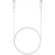Samsung Regular USB 2.0 Cable USB-C male - USB-C male Λευκό 1m (EP-DA705BWE)