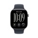 Apple Watch Series 12 Cellular Aluminium 46mm Αδιάβροχο με Παλμογράφο (Space Grey Aluminium with Navy Blue Sport Band - S/M)