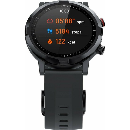 Haylou RT LS05S 45mm Smartwatch με Παλμογράφο (Μαύρο)