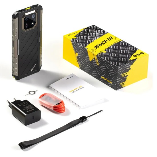 Ulefone Armor 22 Dual SIM (8GB/128GB) Ανθεκτικό Smartphone Μαύρο