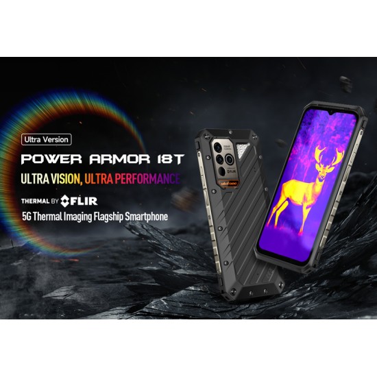 Ulefone Power Armor 18T Ultra 5G Dual SIM (12GB/512GB) Ανθεκτικό Smartphone Black Ulefone Power Armor 18T Ultra 5G Dual SIM (12GB/512GB) Ανθεκτικό Smartphone Black