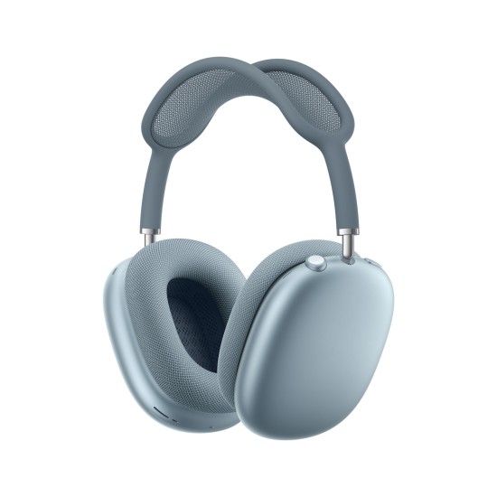 AirPods Max (2024) Ασύρματα / Ενσύρματα Over Ear Ακουστικά με 20 ώρες Λειτουργίας Blue