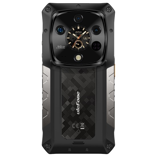 Ulefone Armor 28 Ultra 5G Dual SIM (16/1TB) Ανθεκτικό Smartphone Μαύρο