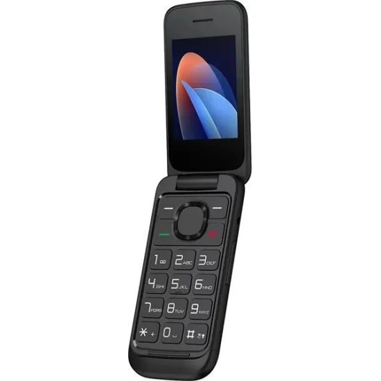 TCL 5023 Dual SIM Κινητό με Μεγάλα Κουμπιά Μαύρο