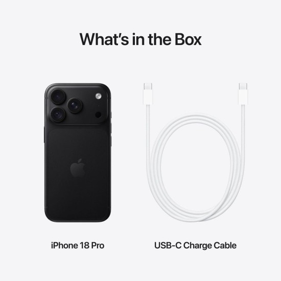 Apple iPhone 18 Pro (12/1TB) Black