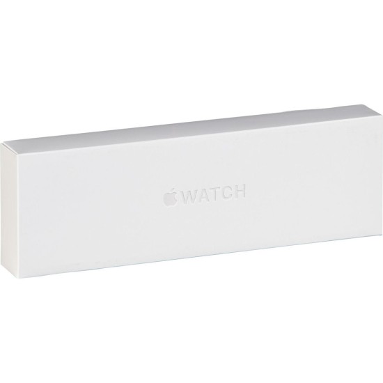 Apple Watch Series 12 Cellular Aluminium 46mm Αδιάβροχο με Παλμογράφο (Black Aluminium with Black Sport Band - M/L)