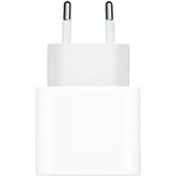 Apple Φορτιστής Χωρίς Καλώδιο με Θύρα USB-C 20W Λευκός (Power Adapter MD3J4)