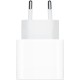 Apple Φορτιστής Χωρίς Καλώδιο με Θύρα USB-C 20W Λευκός (Power Adapter MD3J4)